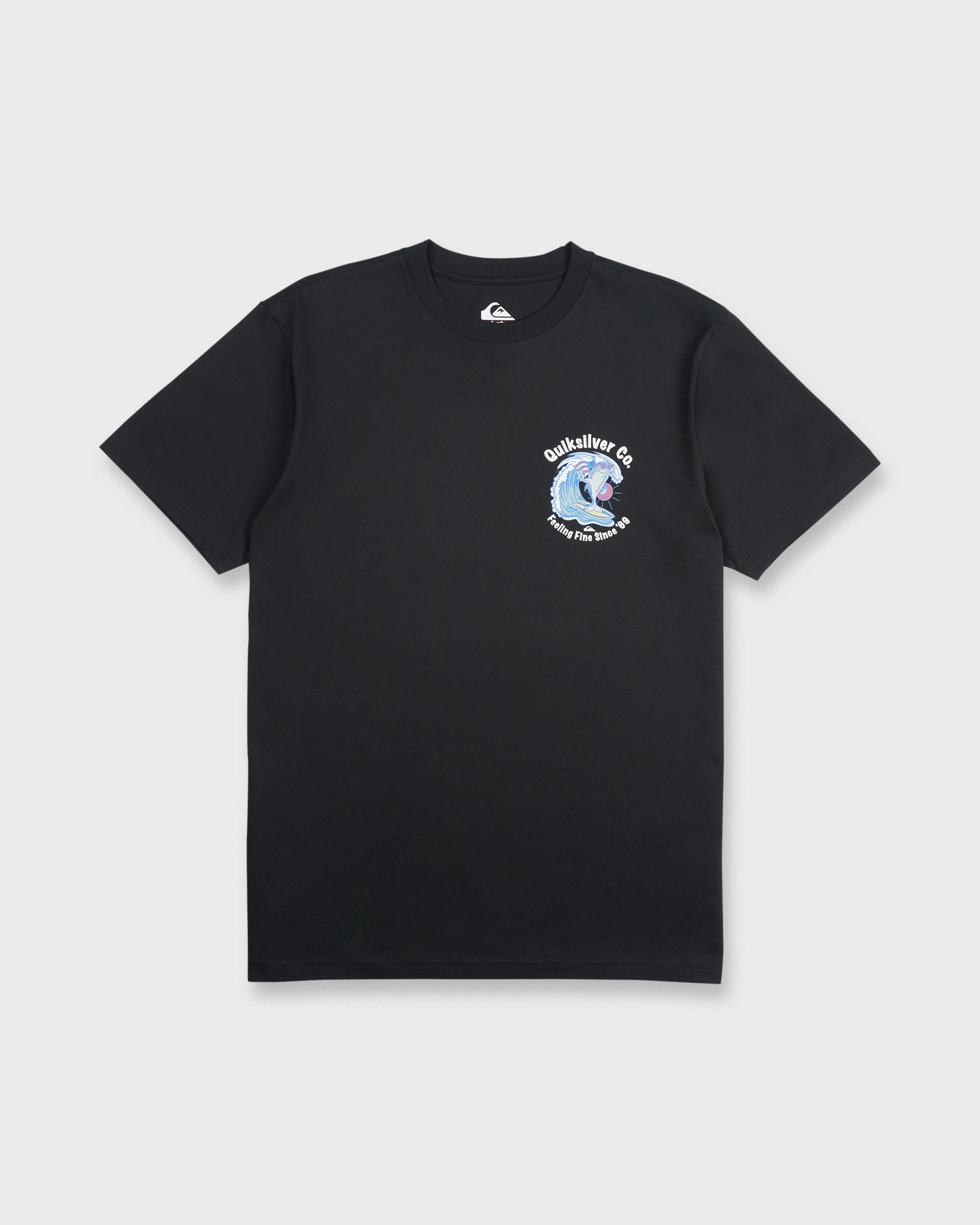 Patriot Dolphin Short Sleeve Knit T-Shirt - Black | Quiksilver