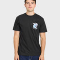 Patriot Dolphin Short Sleeve Knit T-Shirt - Black