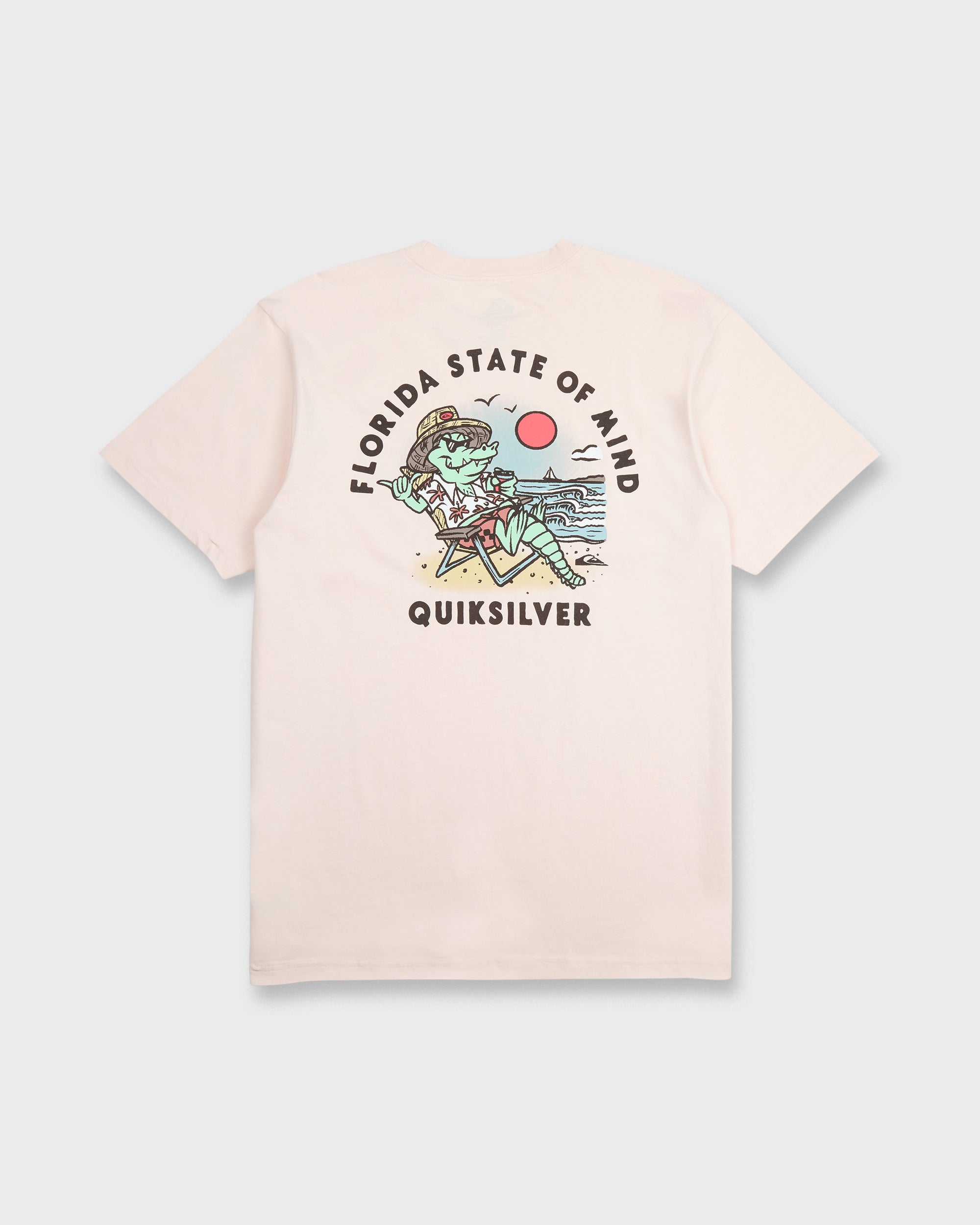 Florida Lounge Short Sleeve Knit T-Shirt - Rosewater | Quiksilver