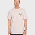 Florida Lounge Short Sleeve Knit T-Shirt - Rosewater