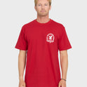Freedom Ring Short Sleeve Cotton T-Shirt - Salsa