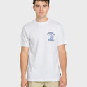 Florida Johnny Short Sleeve Cotton T-Shirt - White