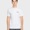 Firecracker Short Sleeve Cotton T-Shirt - White