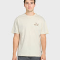 Originals Hawaiian Paradise Short Sleeve Knit T-Shirt - Silver Birch