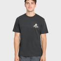 Unkles Ding Repair Pigment Dye Short Sleeve Knit T-Shirt - Phantom