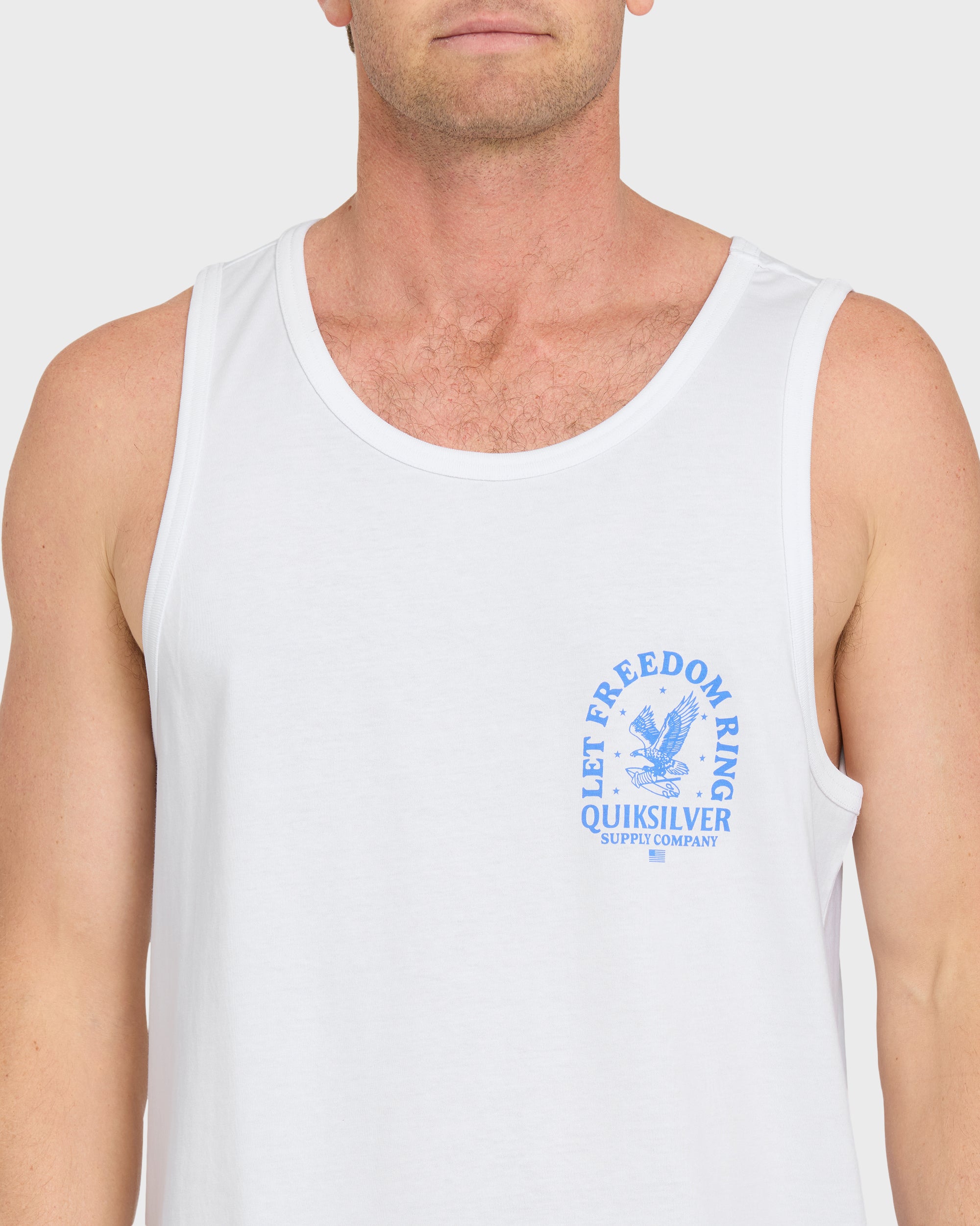 Freedom Ring Tank Top - White | Quiksilver