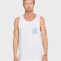 Freedom Ring Tank Top - White