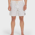 Ocean Mayhem 17" Swim Trunks - Bone White
