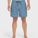 Ocean Mayhem 17" Swim Trunks - Dark Denim