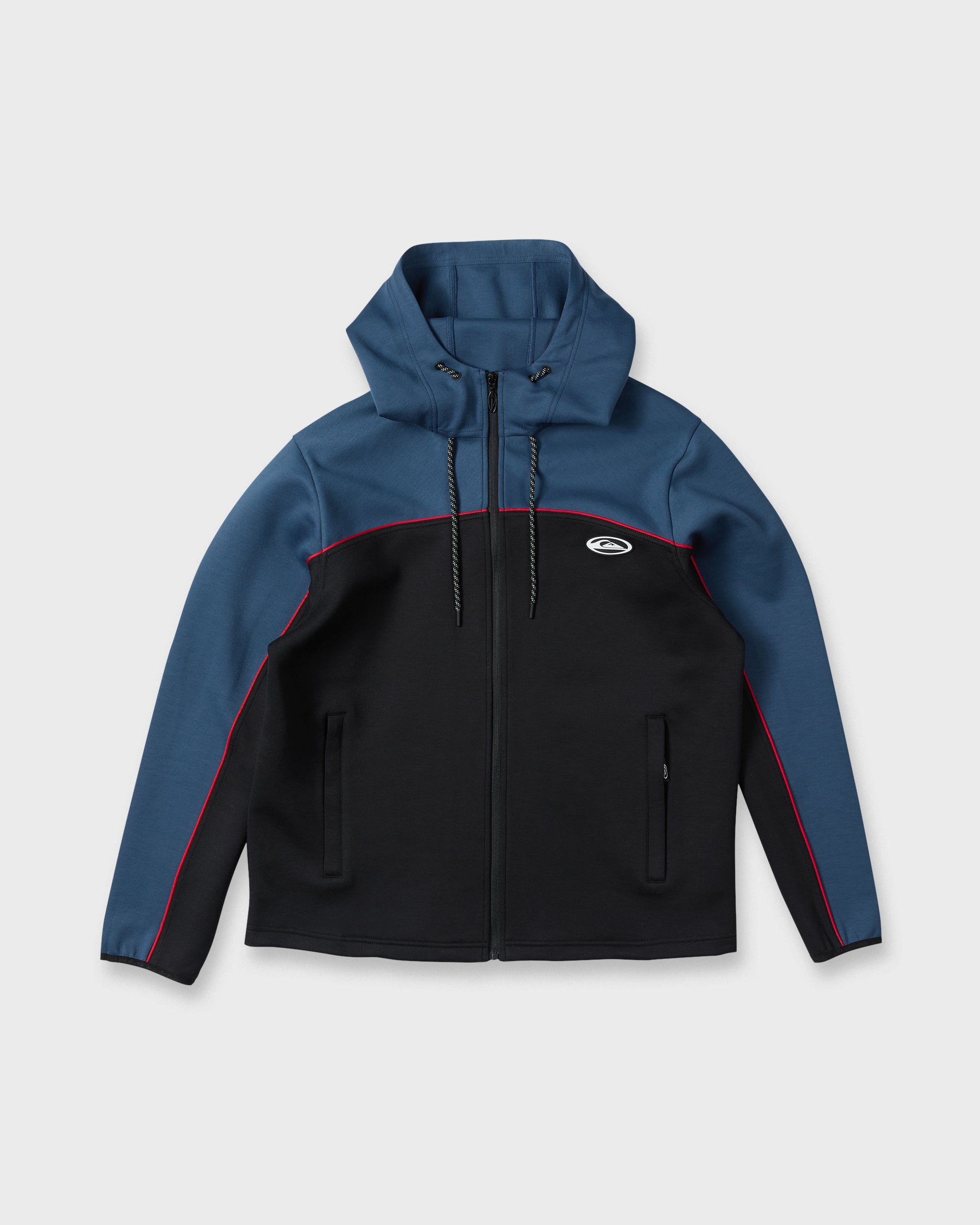 QUIKSILVER フード付きジップアップニット Skyward Full Zip Hoodie - Anthracite – Quiksilver