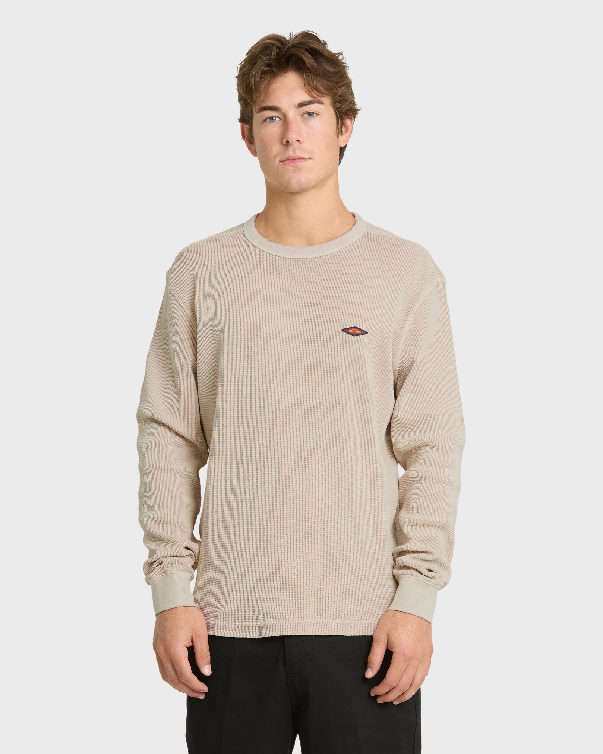 Saltwater Long Sleeve Thermal T-Shirt - Peyote | Quiksilver