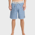 Nature Tile 19" Boardshorts - Quiet Harbor