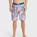 Forest Peak 20" Boardshorts - Blue Coral