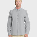 Shore Break Long Sleeve Woven Shirt - Quarry