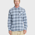 Breakwater Check Long Sleeve Flannel Shirt - Skyway