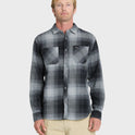 Avalon Long Sleeve Flannel Shirt - Anthracite