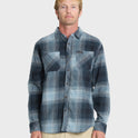 Avalon Long Sleeve Flannel Shirt - Dark Denim