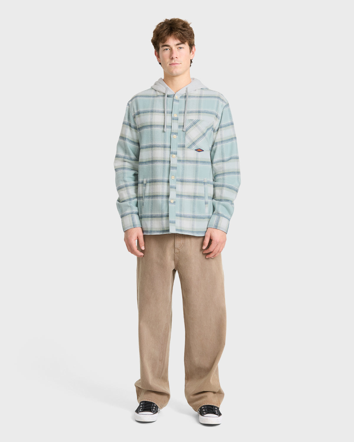 Saltwater-Hooded-Long-Sleeve-Flannel-Shirt-Sterling-Blue-3