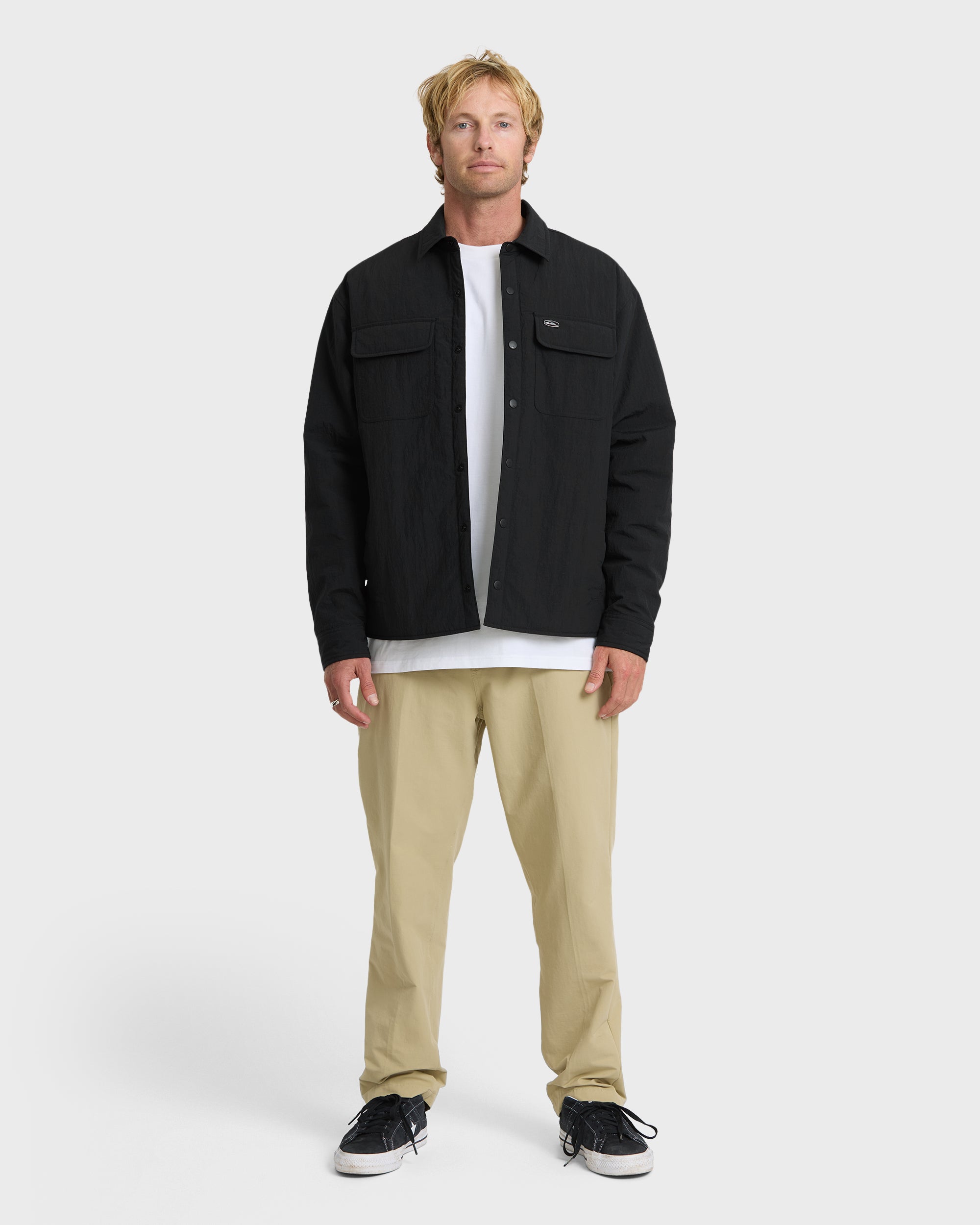Atlas Cold Snap Shacket - Anthracite – Quiksilver