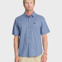 Mesa Meadow Classic Short Sleeve Woven Shirt - Quiet Harbor