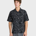 Crescent Camp Short Sleeve Woven Shirt - Anthracite
