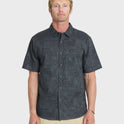 Koa Classic Short Sleeve Woven Shirt - Dark Slate