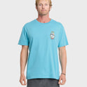 Staycation Short Sleeve Cotton T-Shirt - Crystal Seas