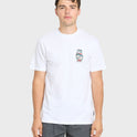 Staycation Short Sleeve Cotton T-Shirt - White
