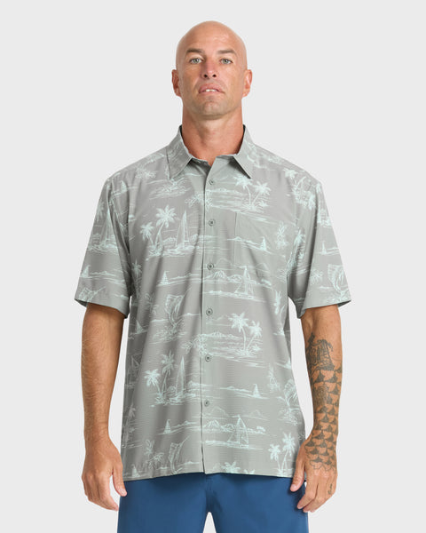 Performance Pack Short Sleeve Shirt - Frost Gray | Quiksilver