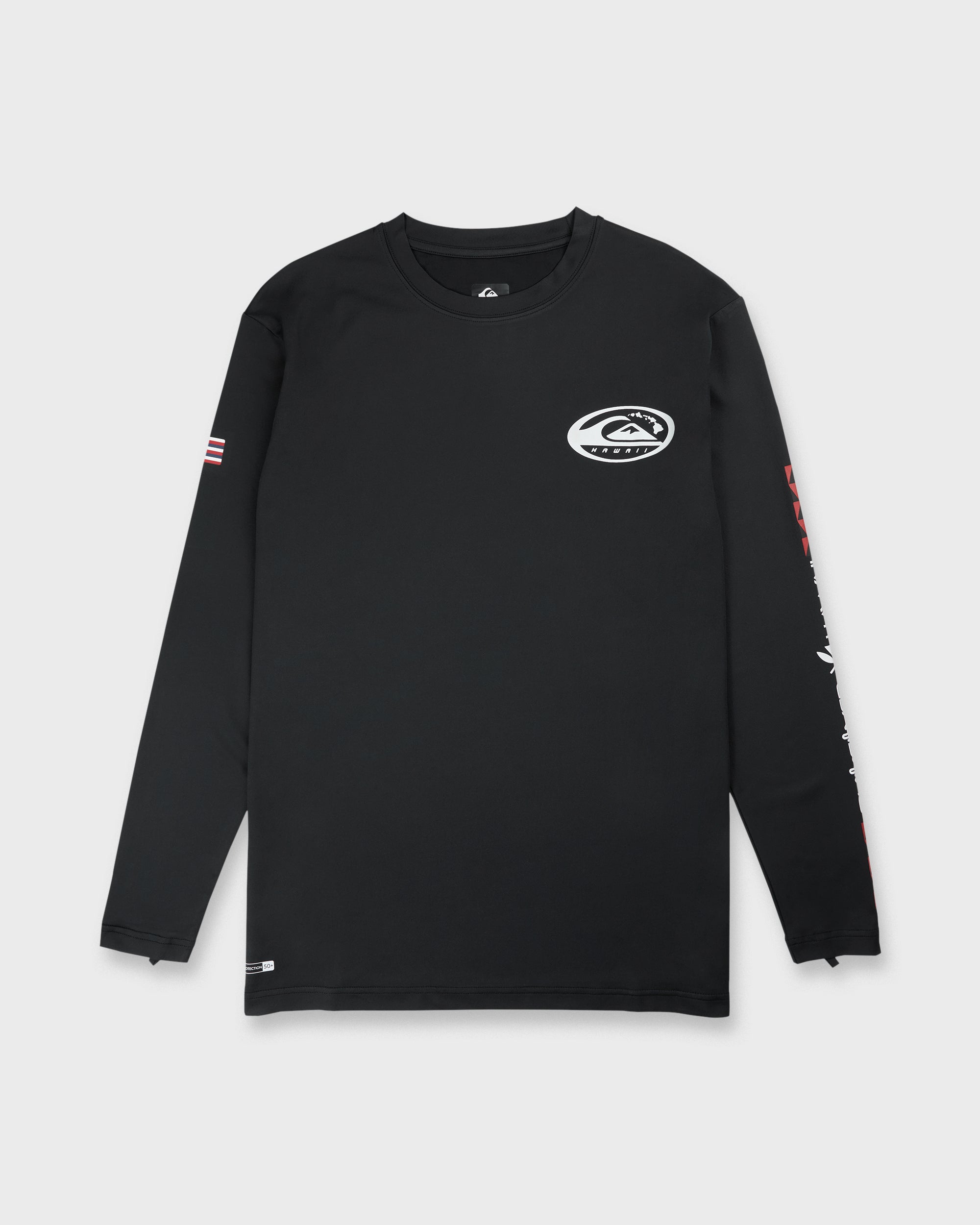 2024 RASH SURF TEE新品 Hawaii Everyday Long Sleeve Surf Tee - Black | Quiksilver