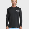 Hawaii Everyday Long Sleeve Surf Tee - Black