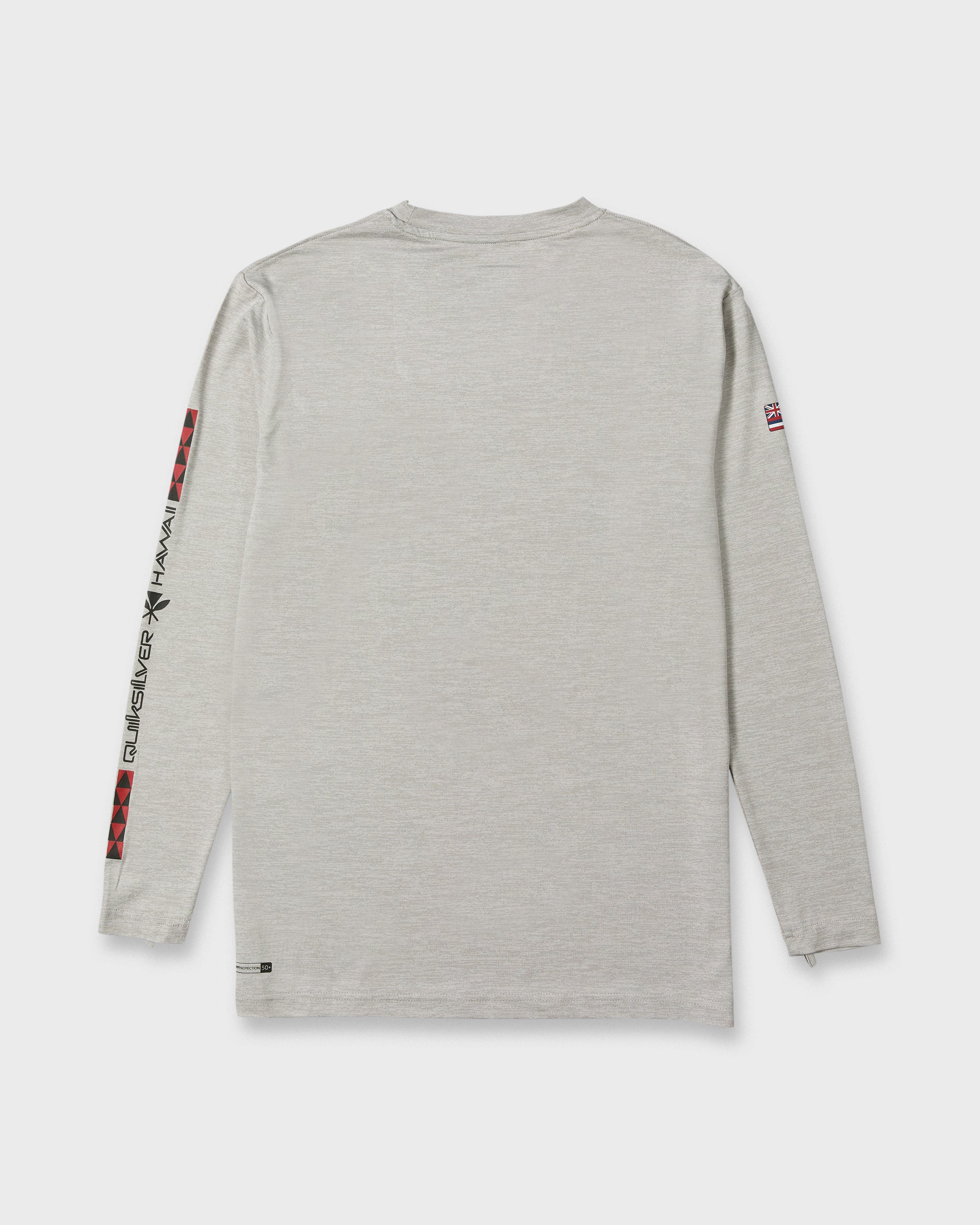 Hawaii Everyday Long Sleeve Surf Tee - Light Grey Hth | Quiksilver