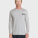 Hawaii Everyday Long Sleeve Surf Tee - Light Grey Hth