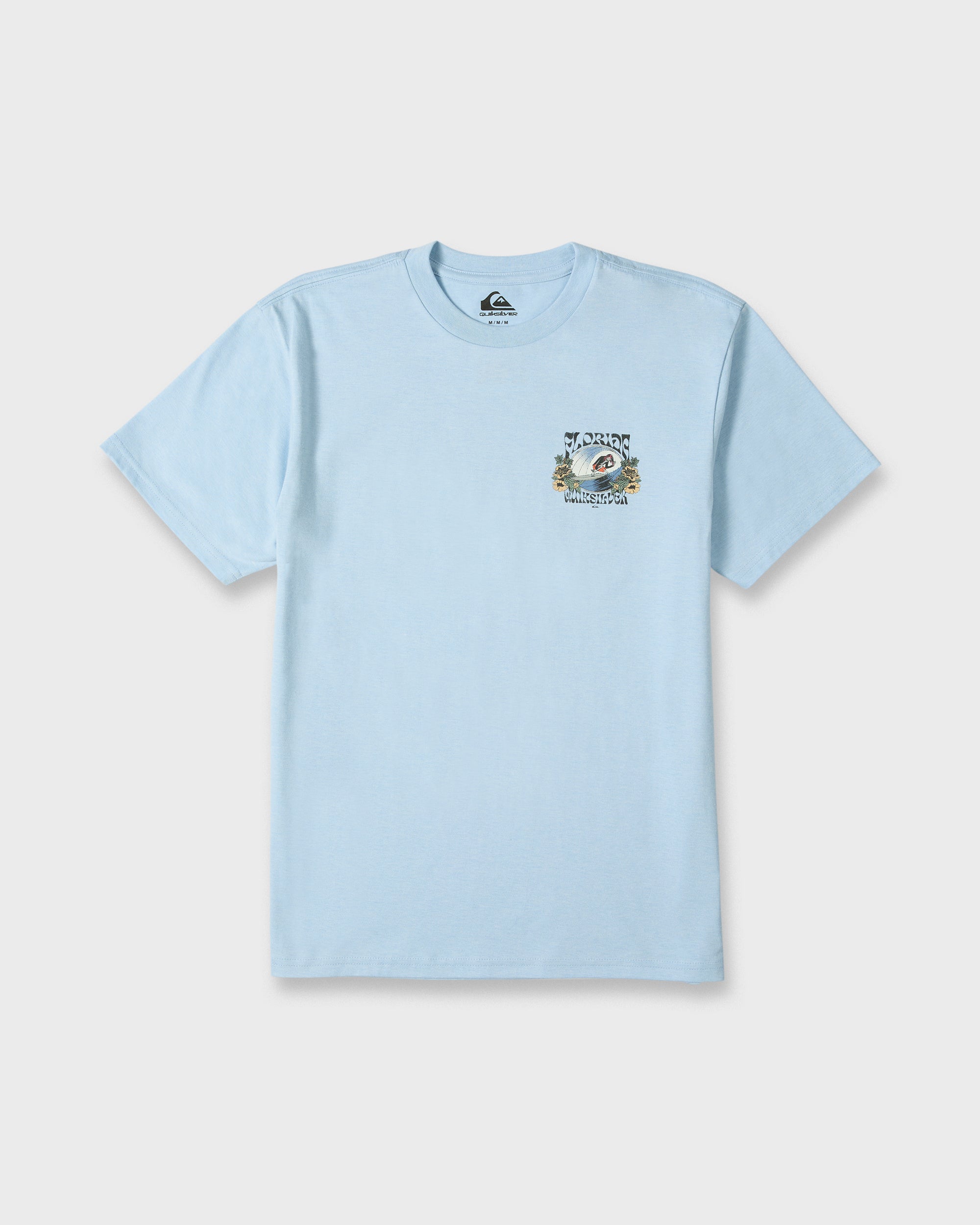 Grateful Florida Classic Short Sleeve Knit T-Shirt - Skyway