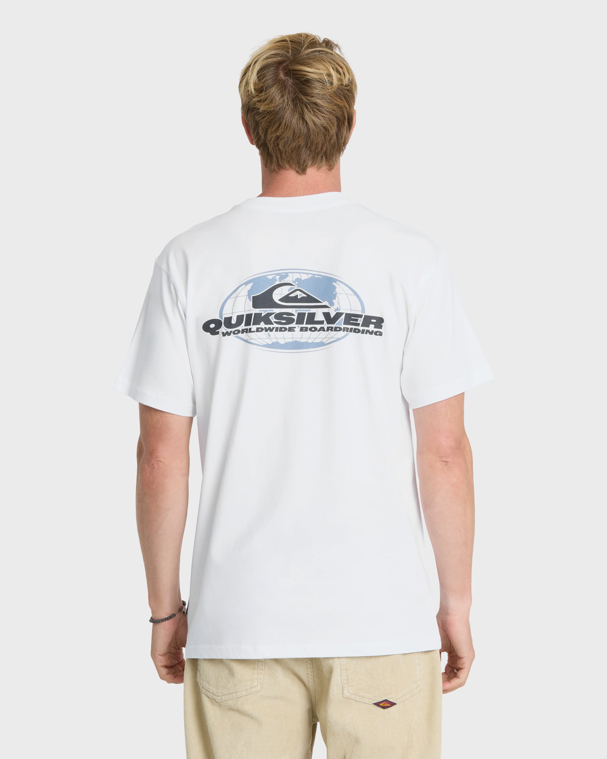 My World Knit Short Sleeve T-Shirt - White | Quiksilver