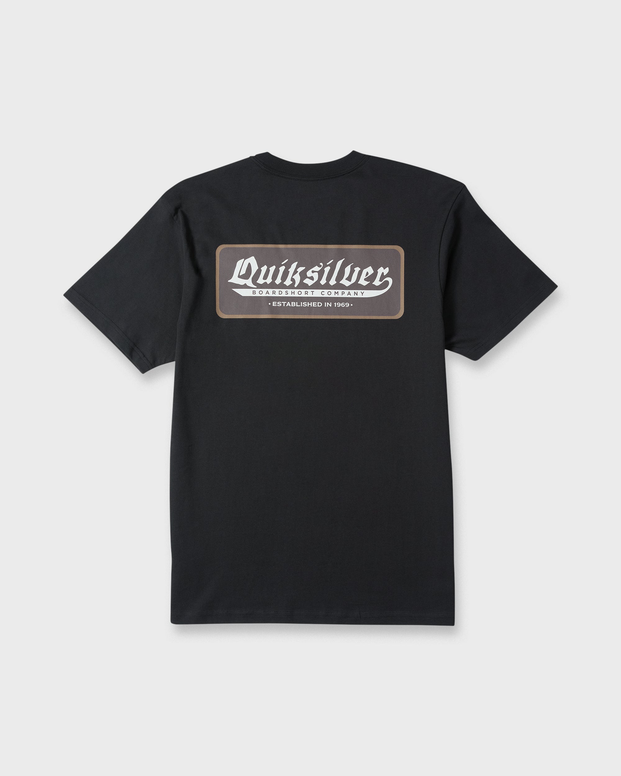 Oldie Classic Short Sleeve Knit T-Shirt - Black | Quiksilver