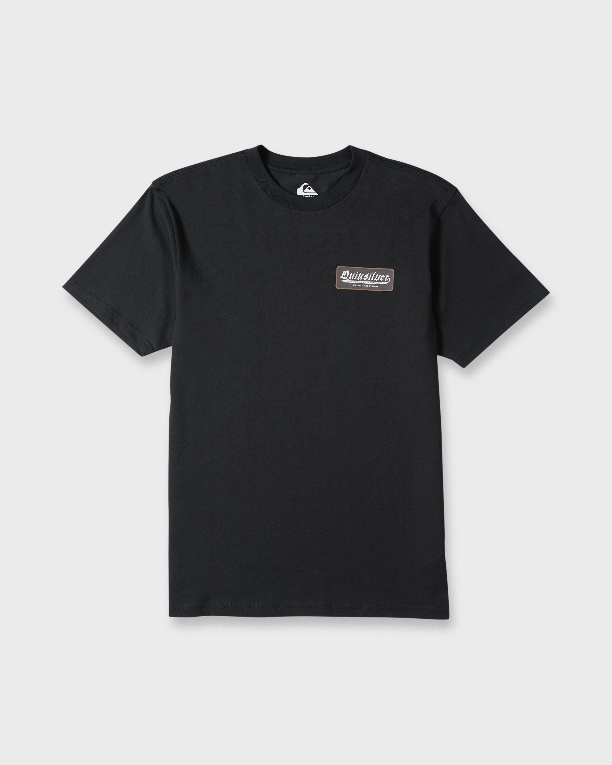 Oldie Classic Short Sleeve Knit T-Shirt - Black | Quiksilver