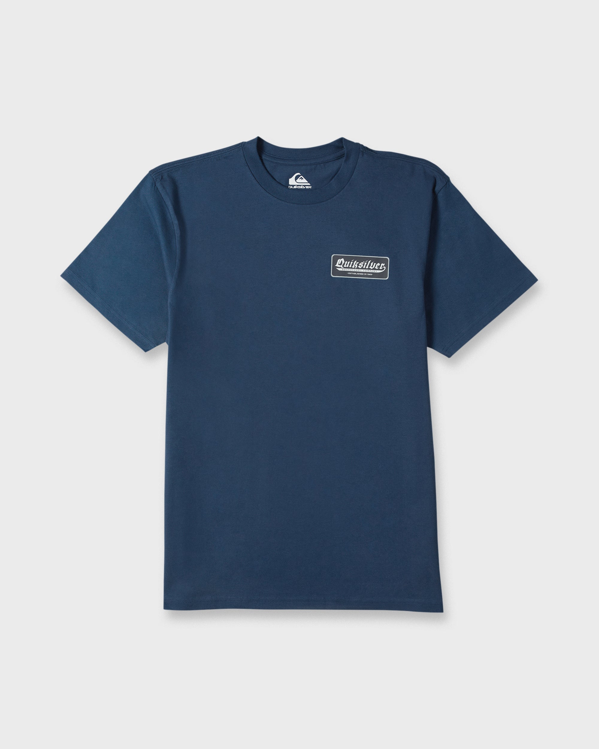 Oldie Classic Short Sleeve Knit T-Shirt - Dark Denim | Quiksilver