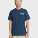 Oldie Classic Short Sleeve Knit T-Shirt - Dark Denim
