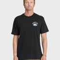 Skull Rock Classic Short Sleeve Knit T-Shirt - Black