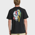 Bird Brain Classic Short Sleeve Knit T-Shirt - Black