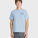 Stay Diamond Classic Short Sleeve Knit T-Shirt - Skyway Heather