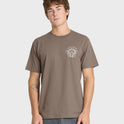 Sun Down Classic Short Sleeve Knit T-Shirt - Pine Bark