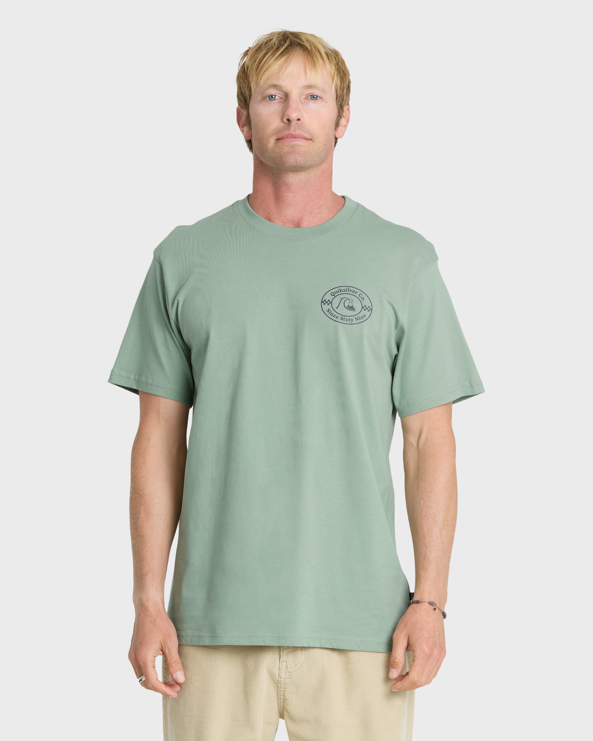 OG Bubble Classic Short Sleeve Knit T-Shirt - Iceberg Green
