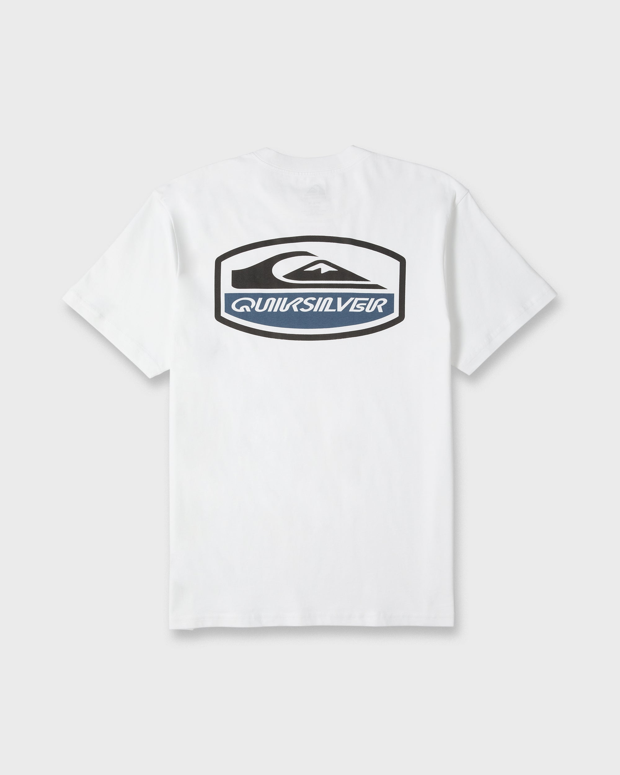 Shapers Crest Short Sleeve Cotton T-Shirt - White | Quiksilver