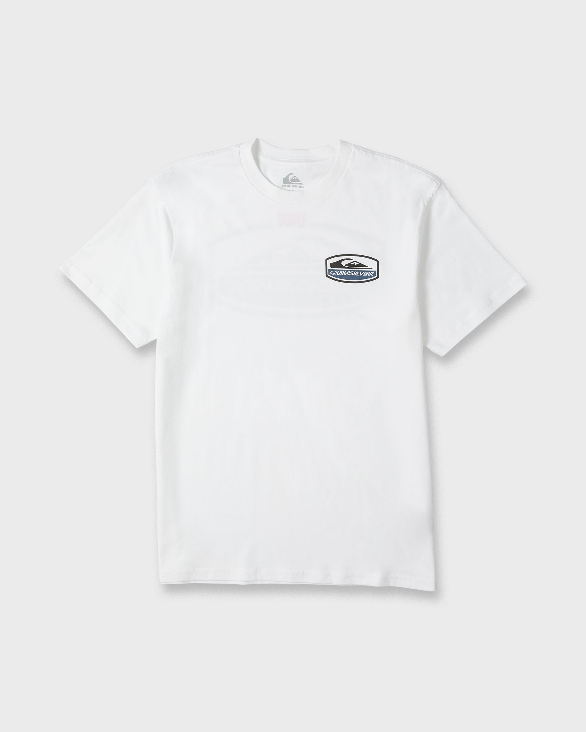 Shapers Crest Short Sleeve Cotton T-Shirt - White | Quiksilver