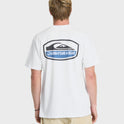 Shapers Crest Short Sleeve Cotton T-Shirt - White