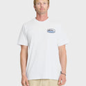 Shapers Crest Short Sleeve Cotton T-Shirt - White