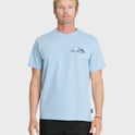 Spit Pit Classic Short Sleeve Cotton T-Shirt - Skyway Heather