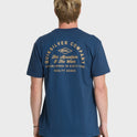 Garage Days Classic Short Sleeve Knit T-Shirt - Dark Denim